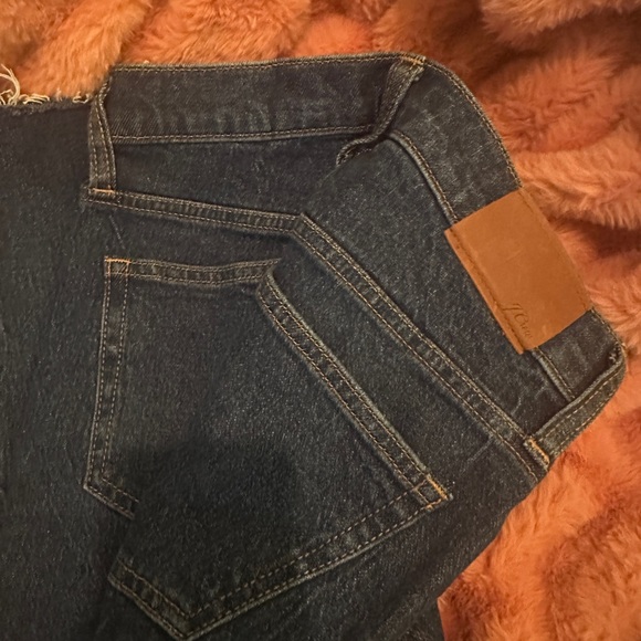 NWT J Crew 9" demi-boot crop jean in Dark Worn wash Size 26 petite - Picture 4 of 7